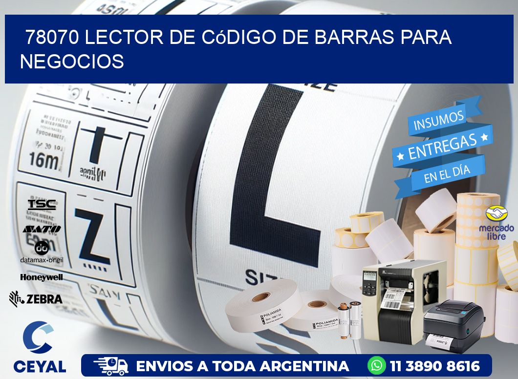 78070 Lector de código de barras para negocios