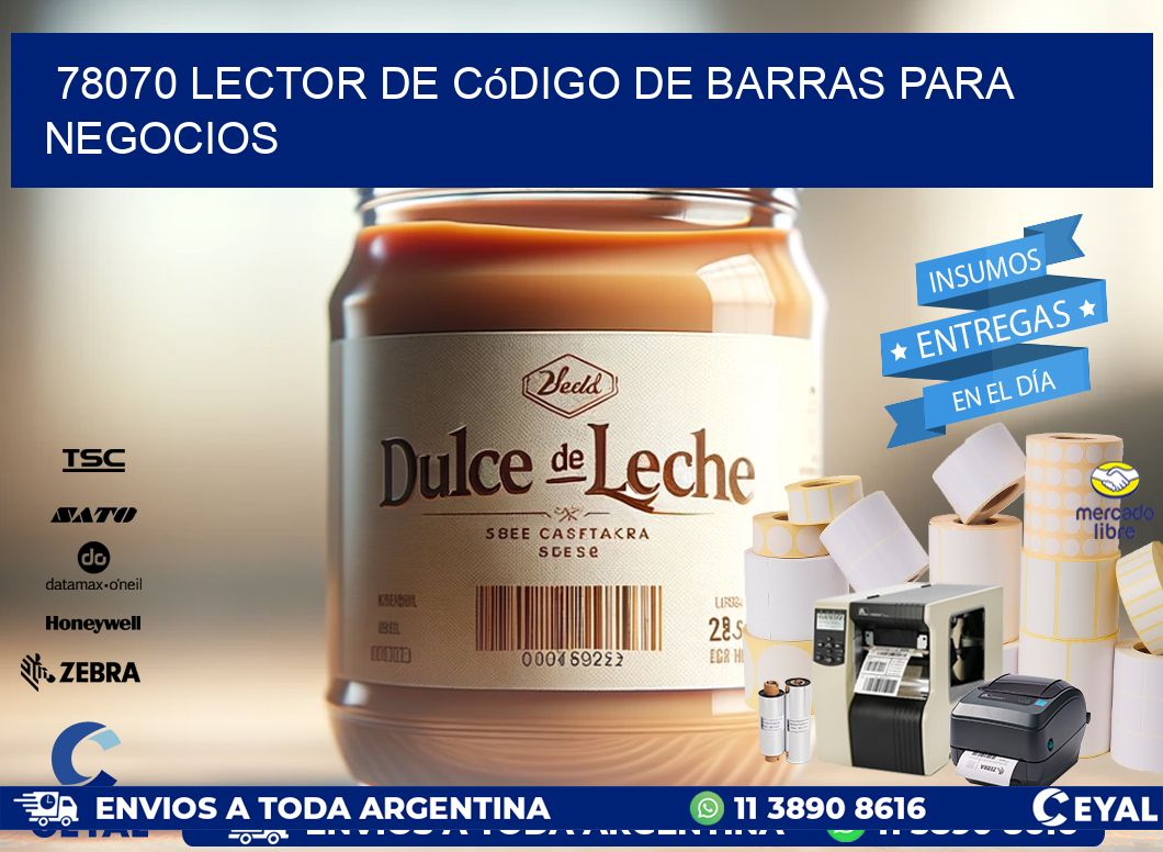 78070 Lector de código de barras para negocios