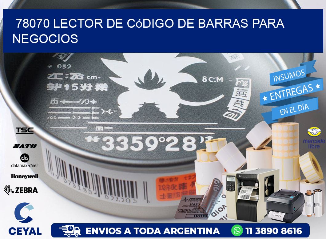 78070 Lector de código de barras para negocios