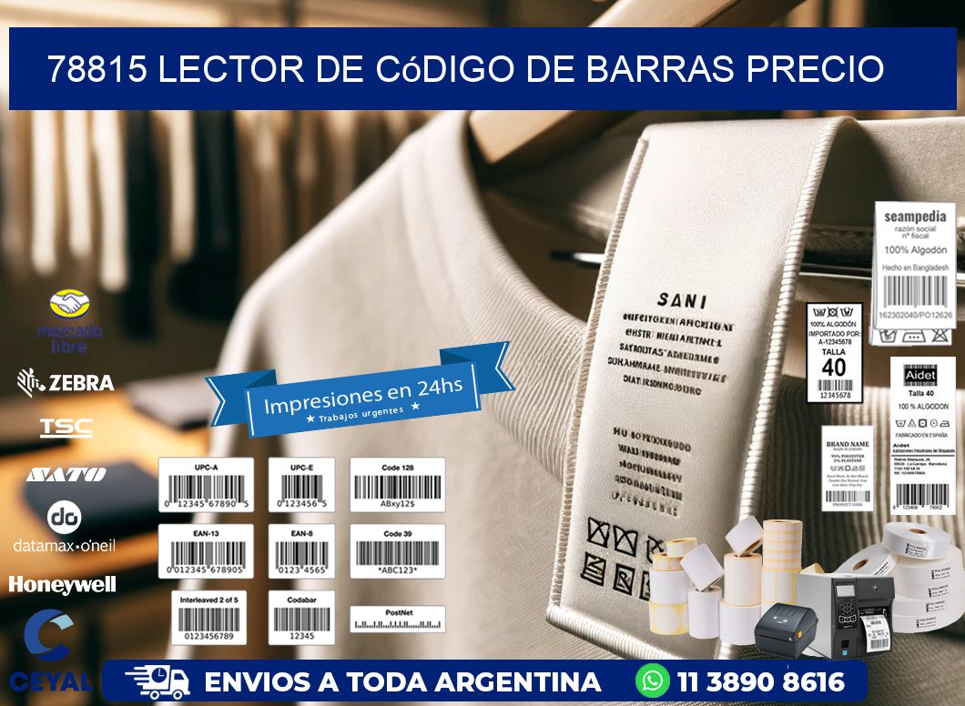 78815 Lector de código de barras precio