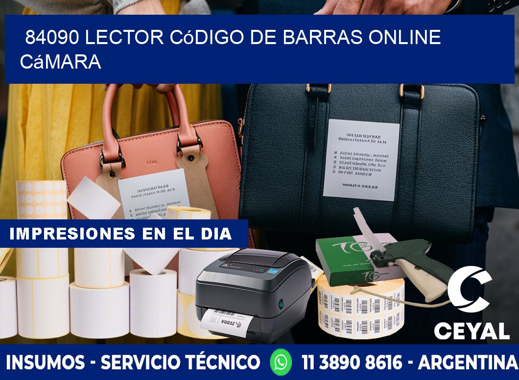 84090 Lector código de barras online cámara