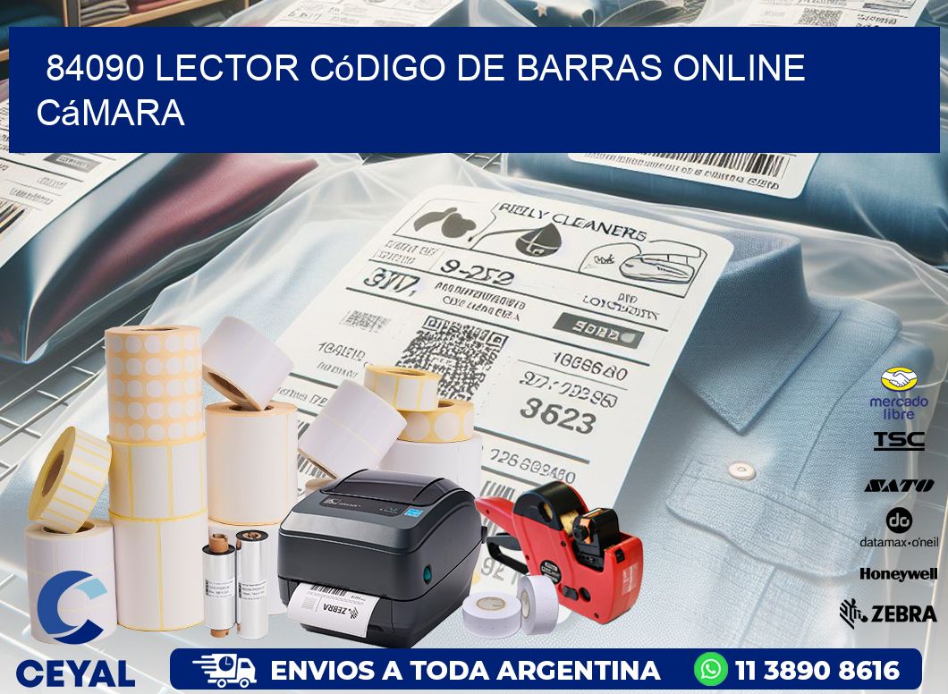 84090 Lector código de barras online cámara