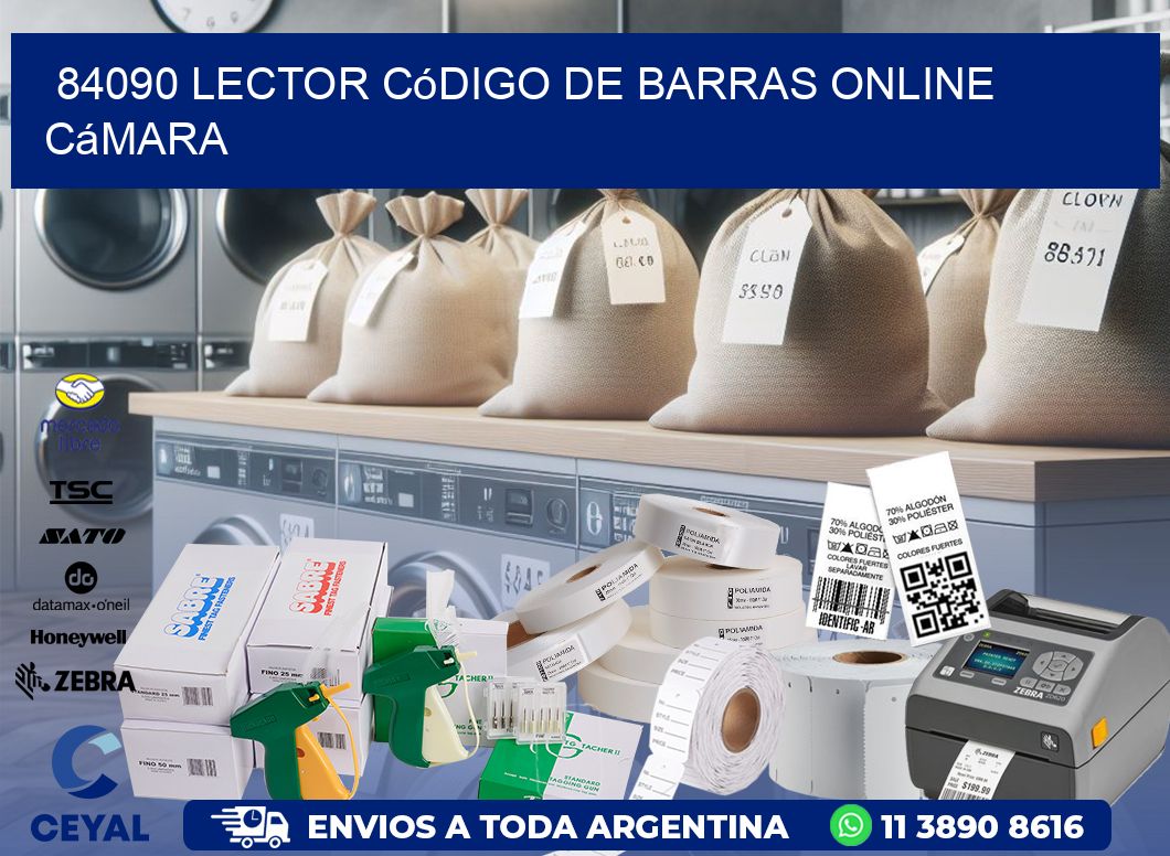 84090 Lector código de barras online cámara