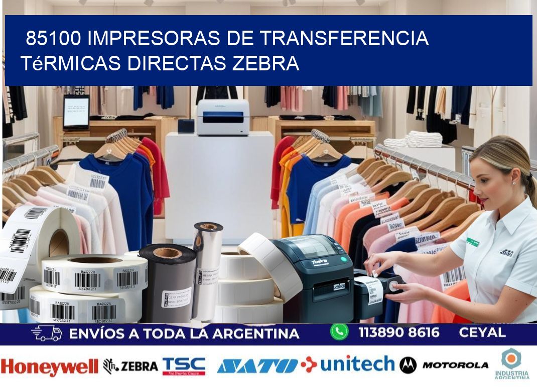 85100 impresoras de Transferencia  térmicas directas zebra