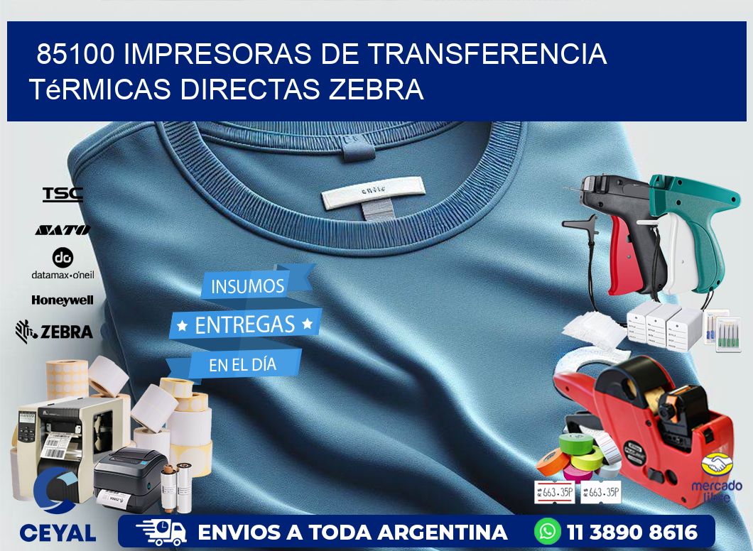 85100 impresoras de Transferencia  térmicas directas zebra
