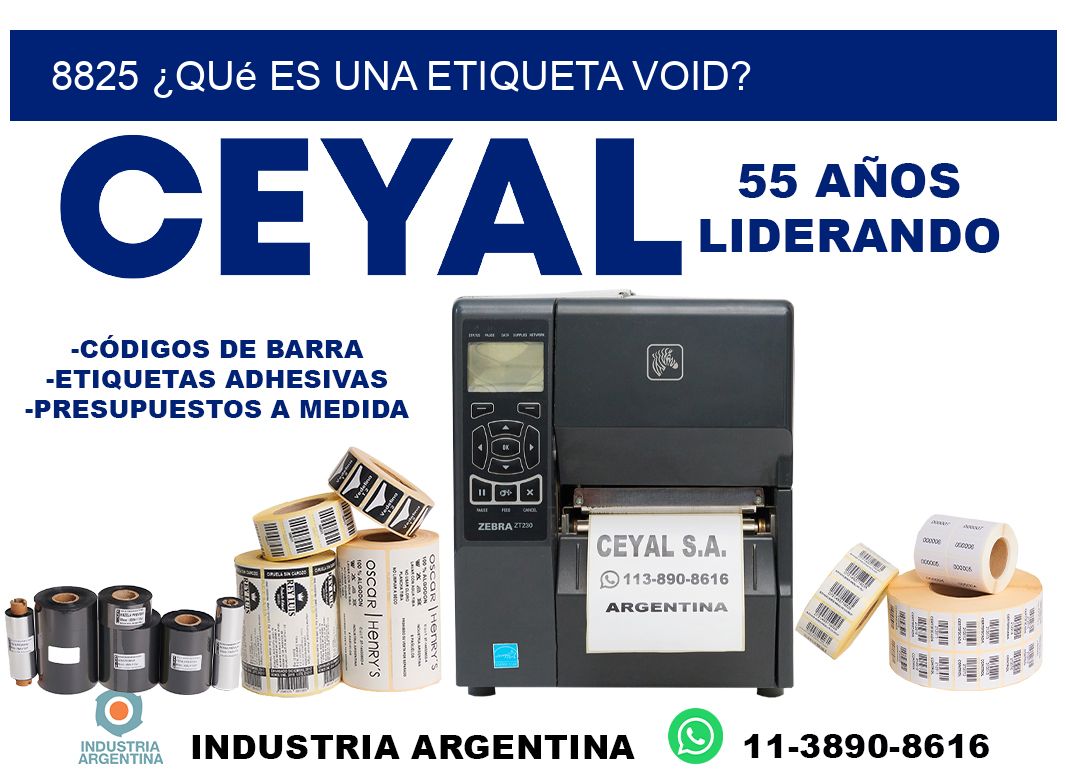 8825 ¿Qué es una etiqueta void?