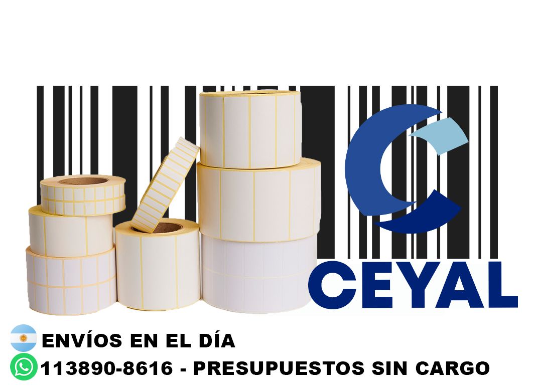 90295 ¿Qué tamaño tienen las etiquetas térmicas?
