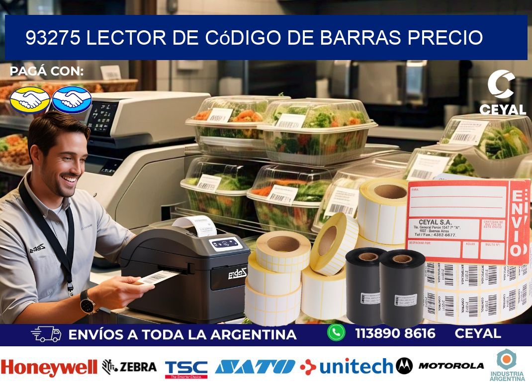 93275 Lector de código de barras precio