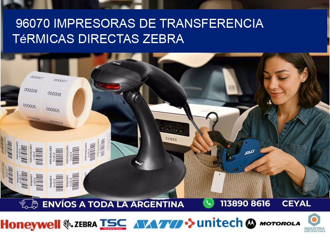 96070 impresoras de Transferencia  térmicas directas zebra
