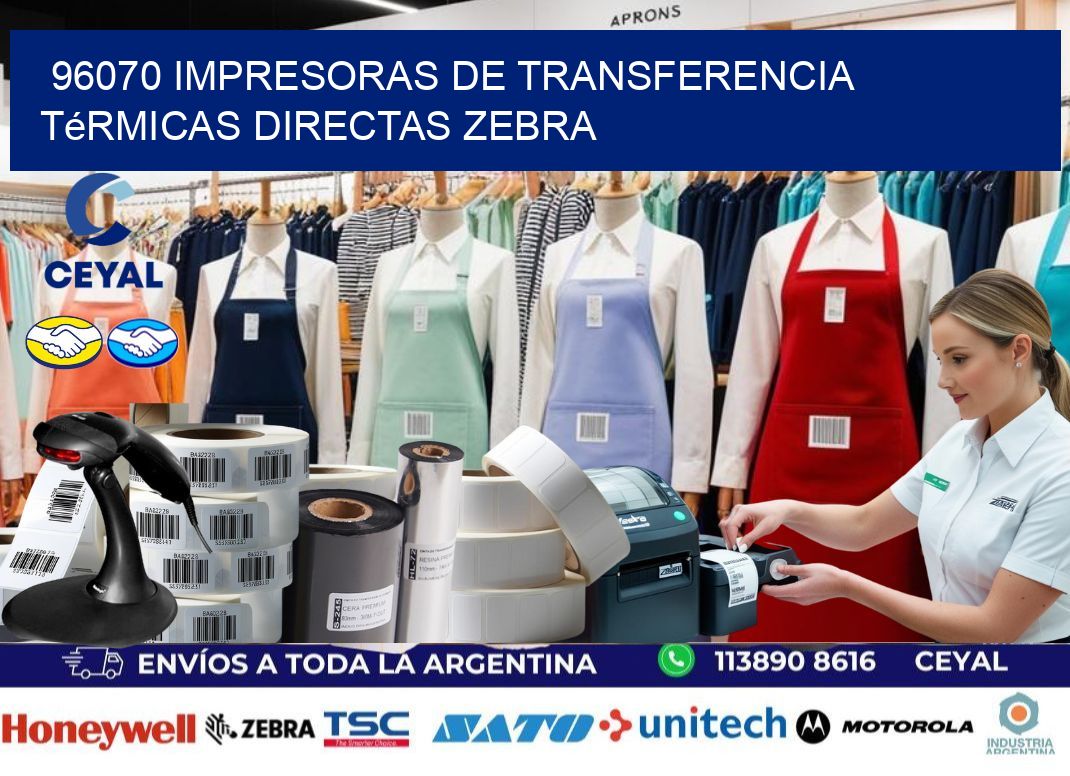 96070 impresoras de Transferencia  térmicas directas zebra