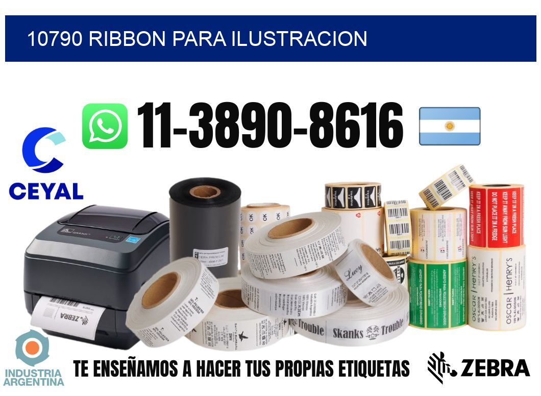 10790 ribbon para ilustracion