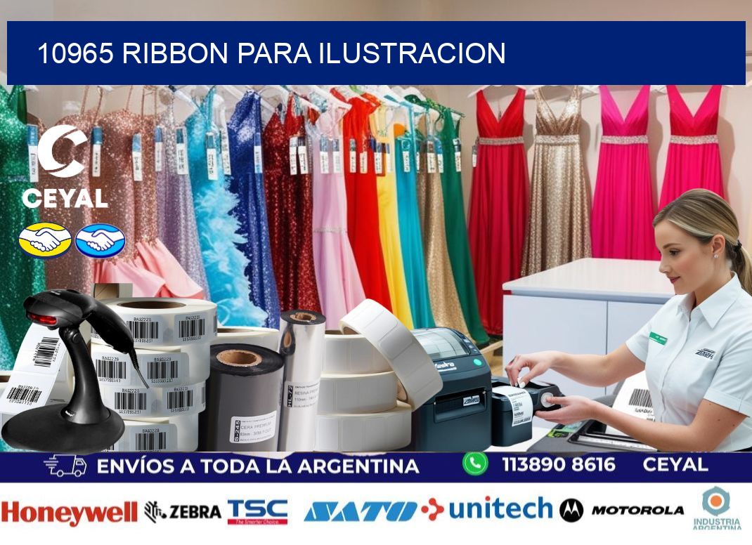 10965 ribbon para ilustracion