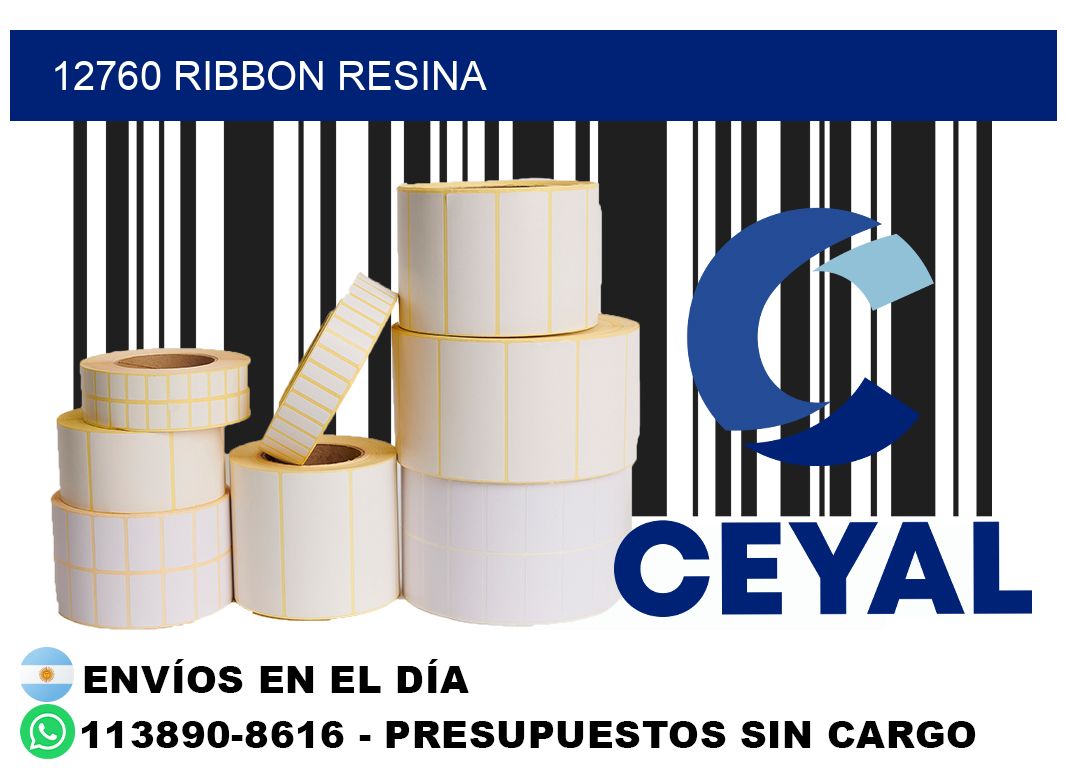 12760 ribbon resina