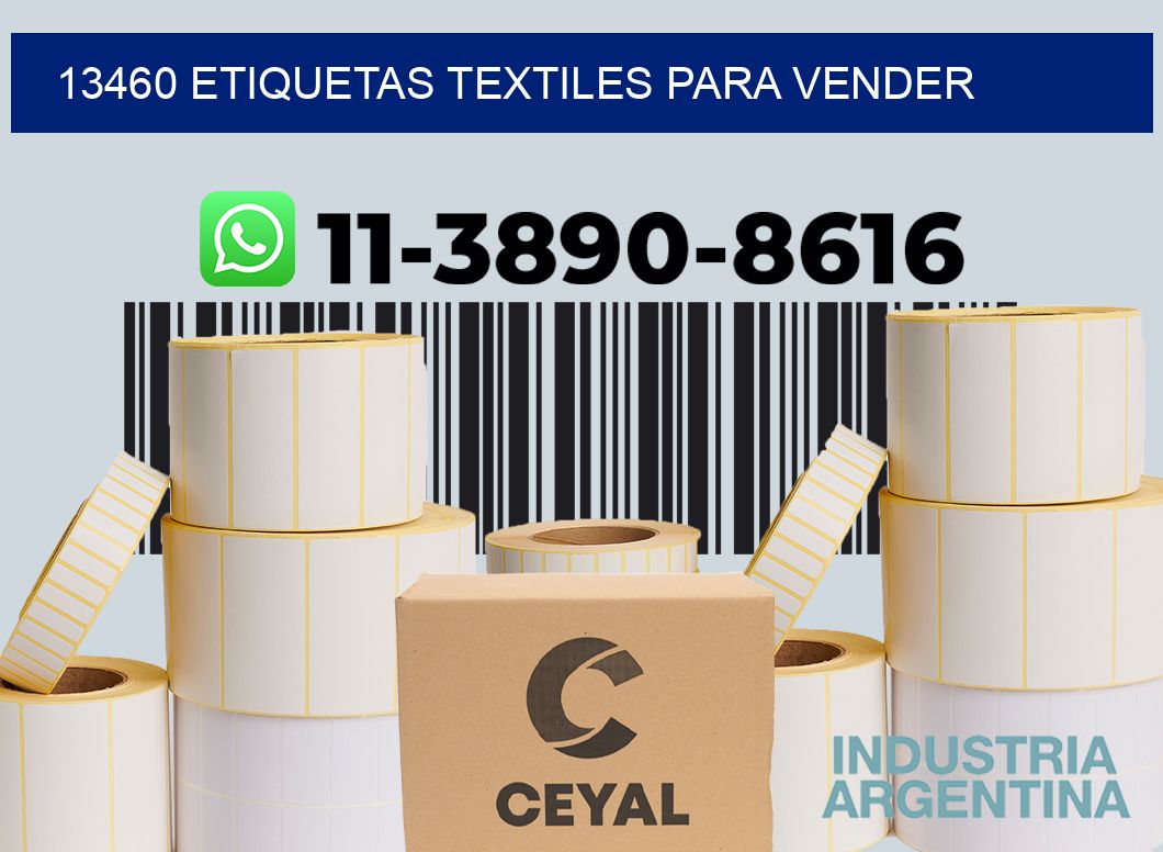13460 Etiquetas textiles para vender