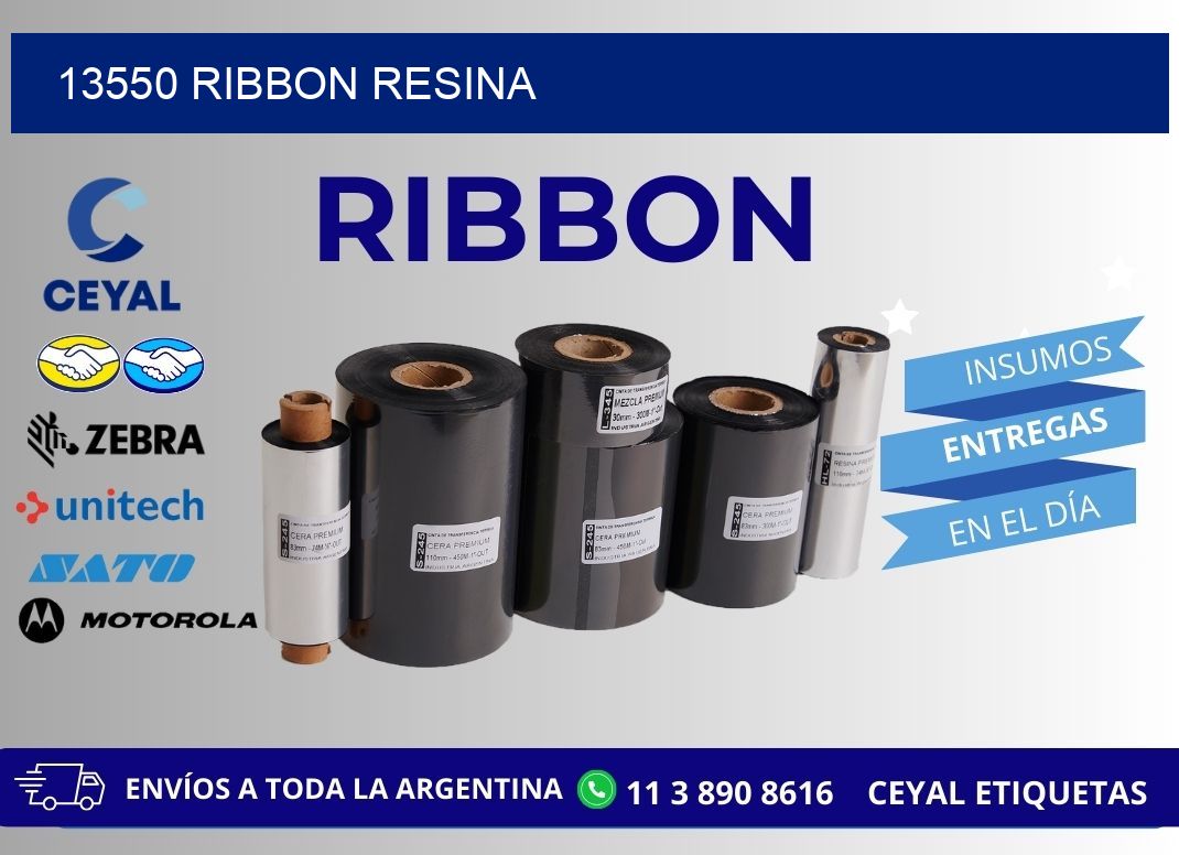13550 ribbon resina