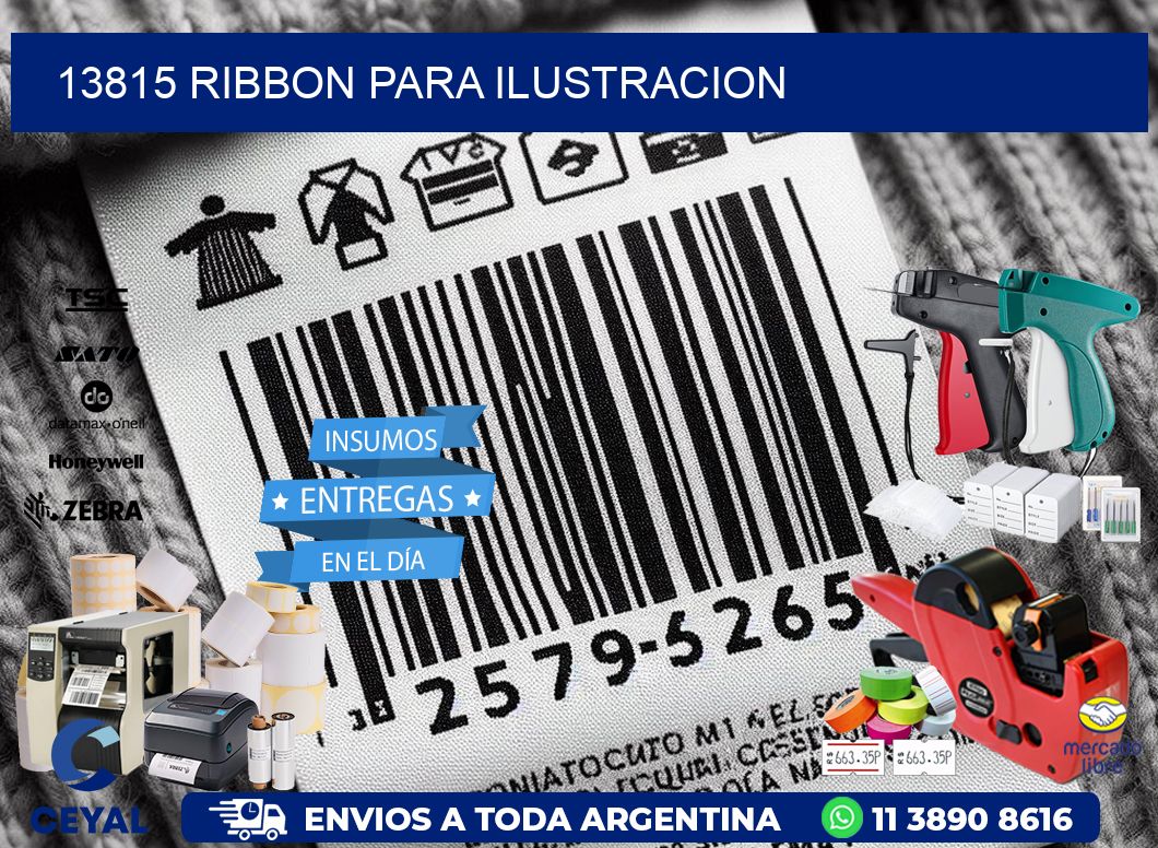 13815 ribbon para ilustracion
