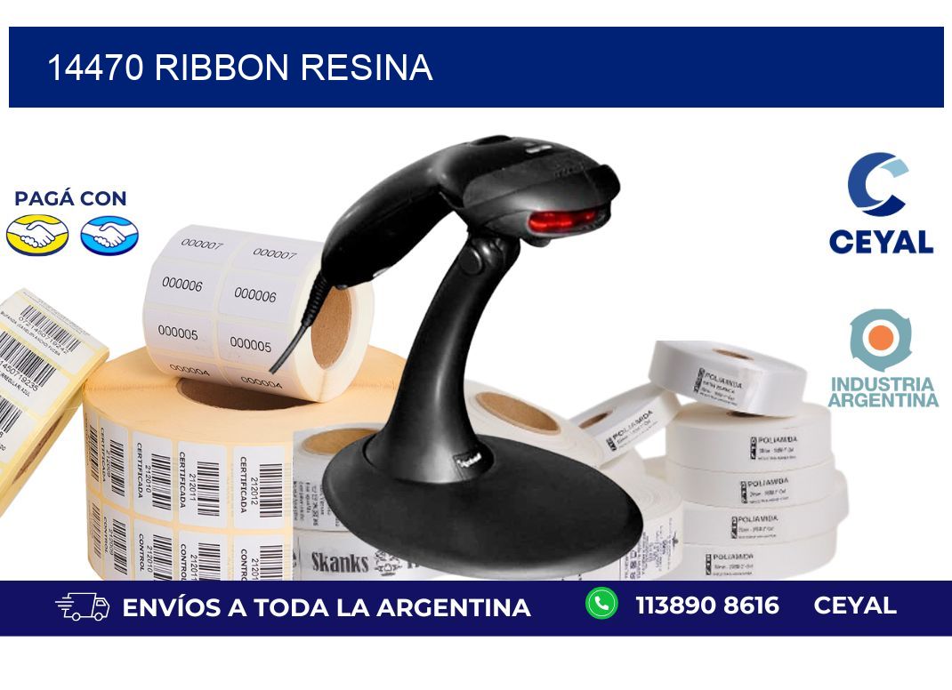 14470 ribbon resina