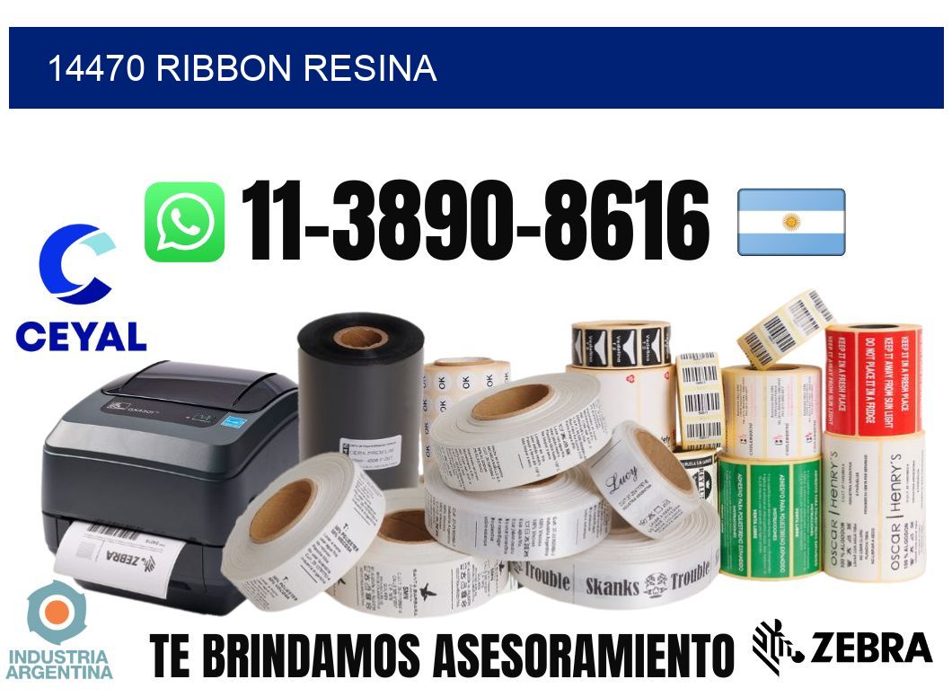 14470 ribbon resina