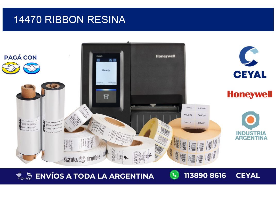 14470 ribbon resina