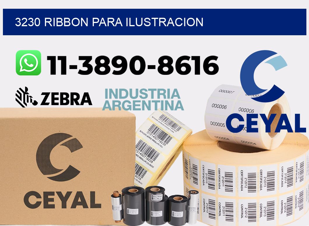 3230 ribbon para ilustracion