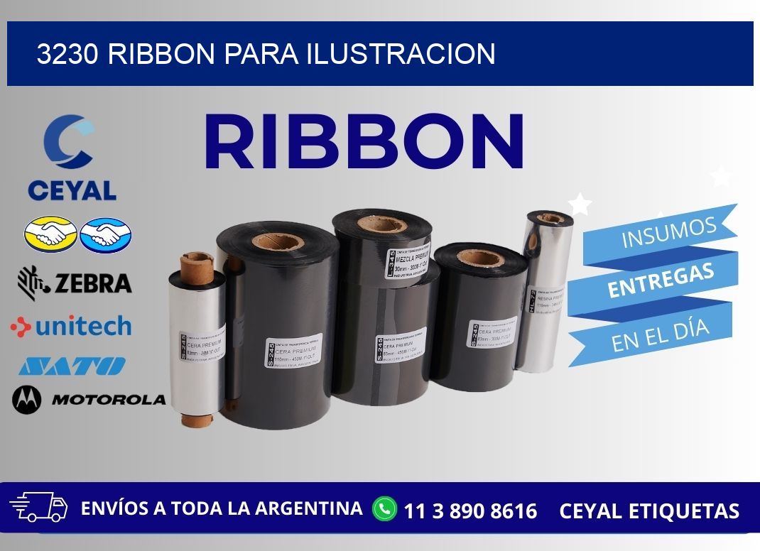3230 ribbon para ilustracion