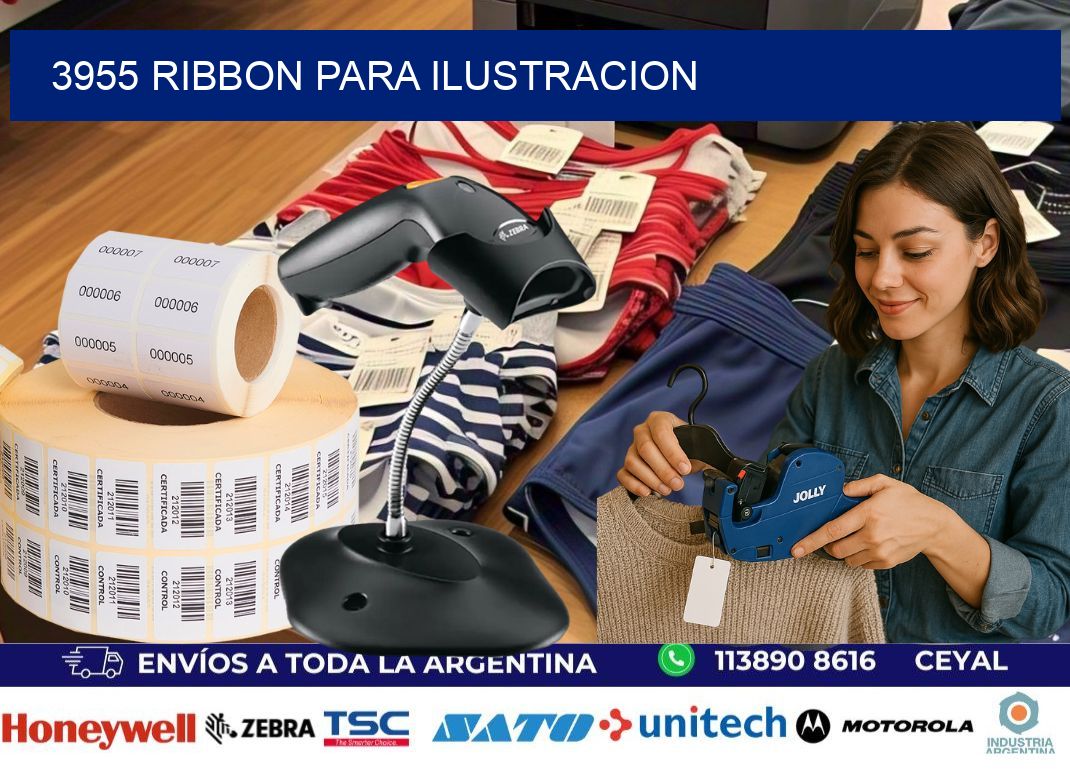 3955 ribbon para ilustracion
