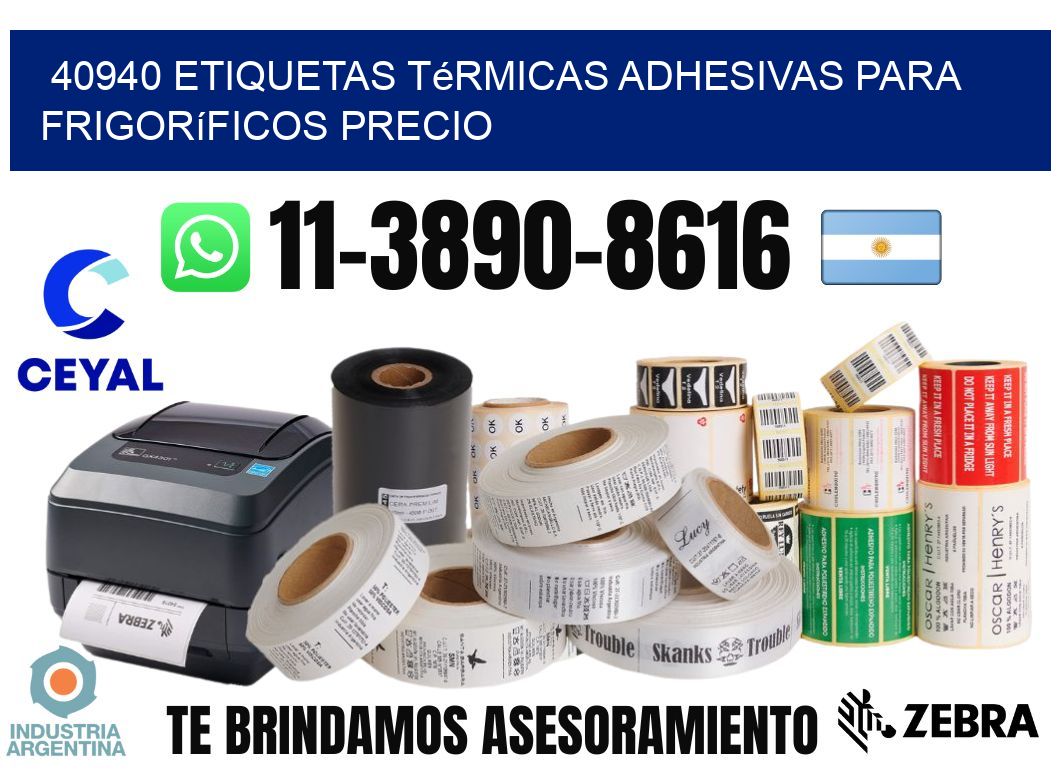 40940 etiquetas térmicas adhesivas para frigoríficos precio