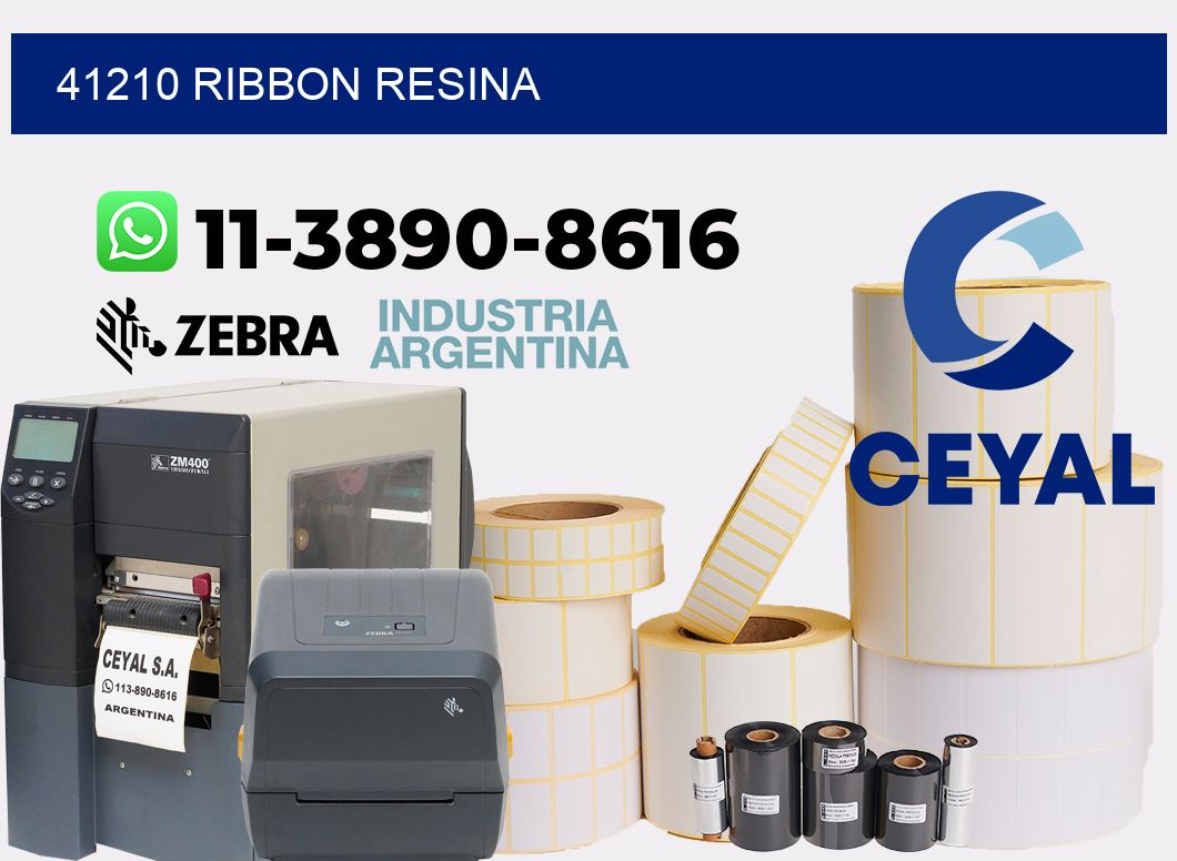41210 ribbon resina