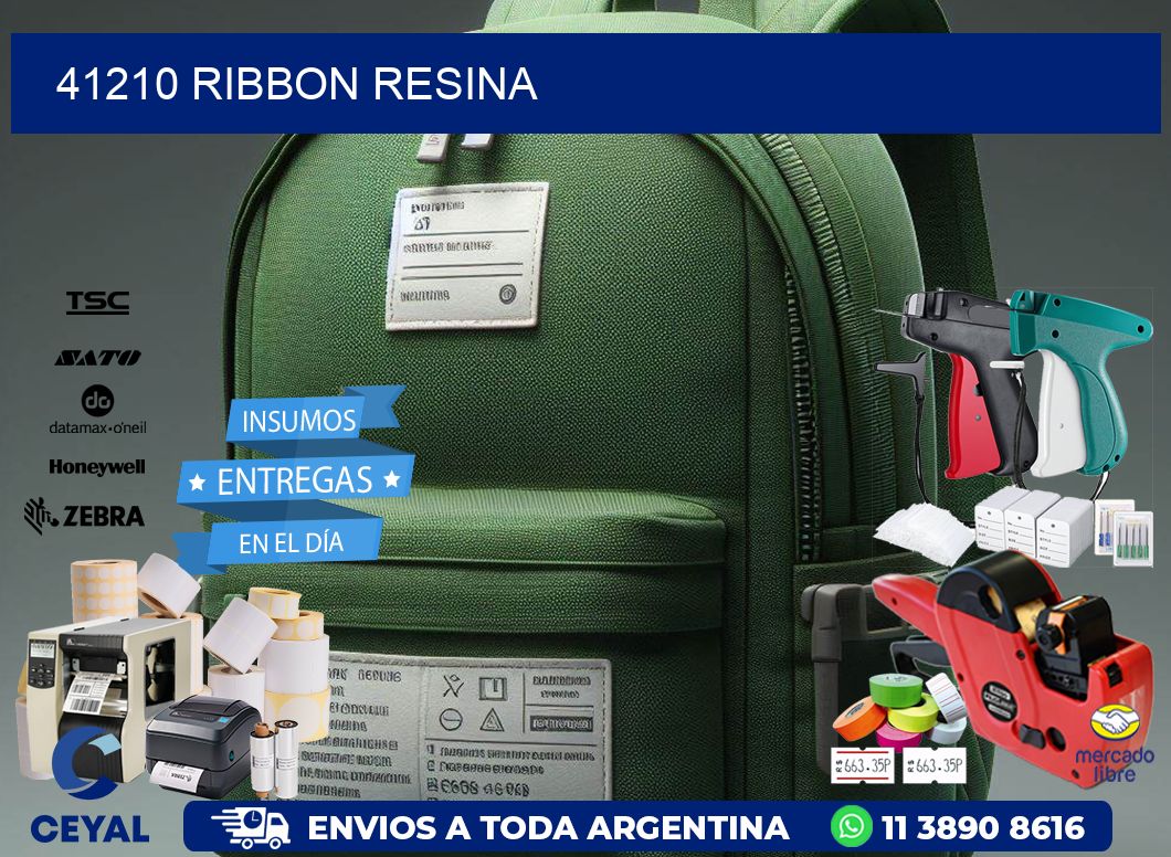 41210 ribbon resina