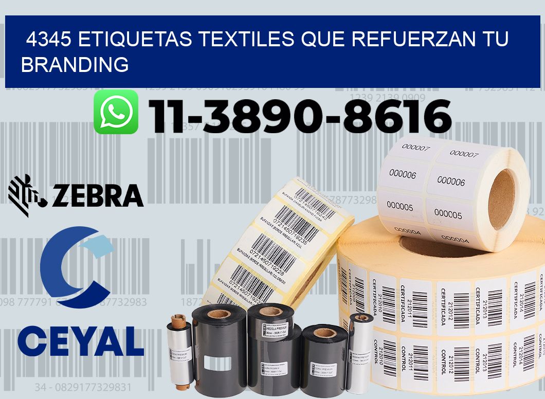 4345 Etiquetas textiles que refuerzan tu branding
