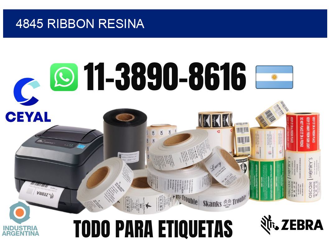 4845 ribbon resina