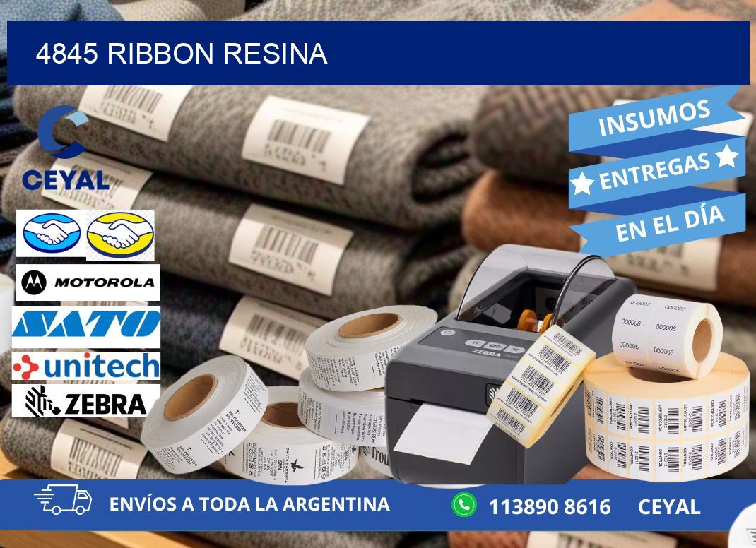 4845 ribbon resina