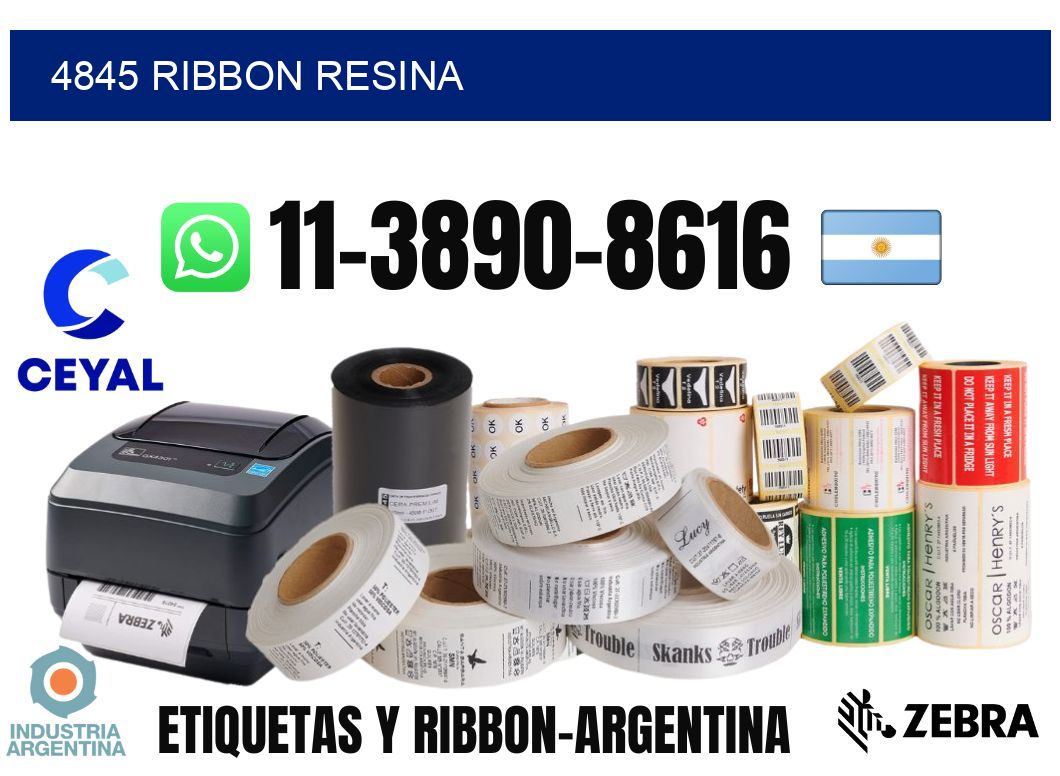 4845 ribbon resina