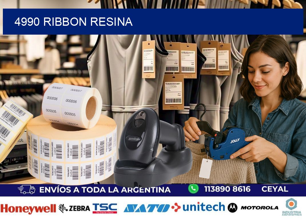 4990 ribbon resina