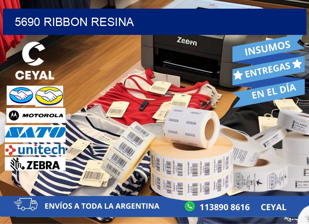 5690 ribbon resina