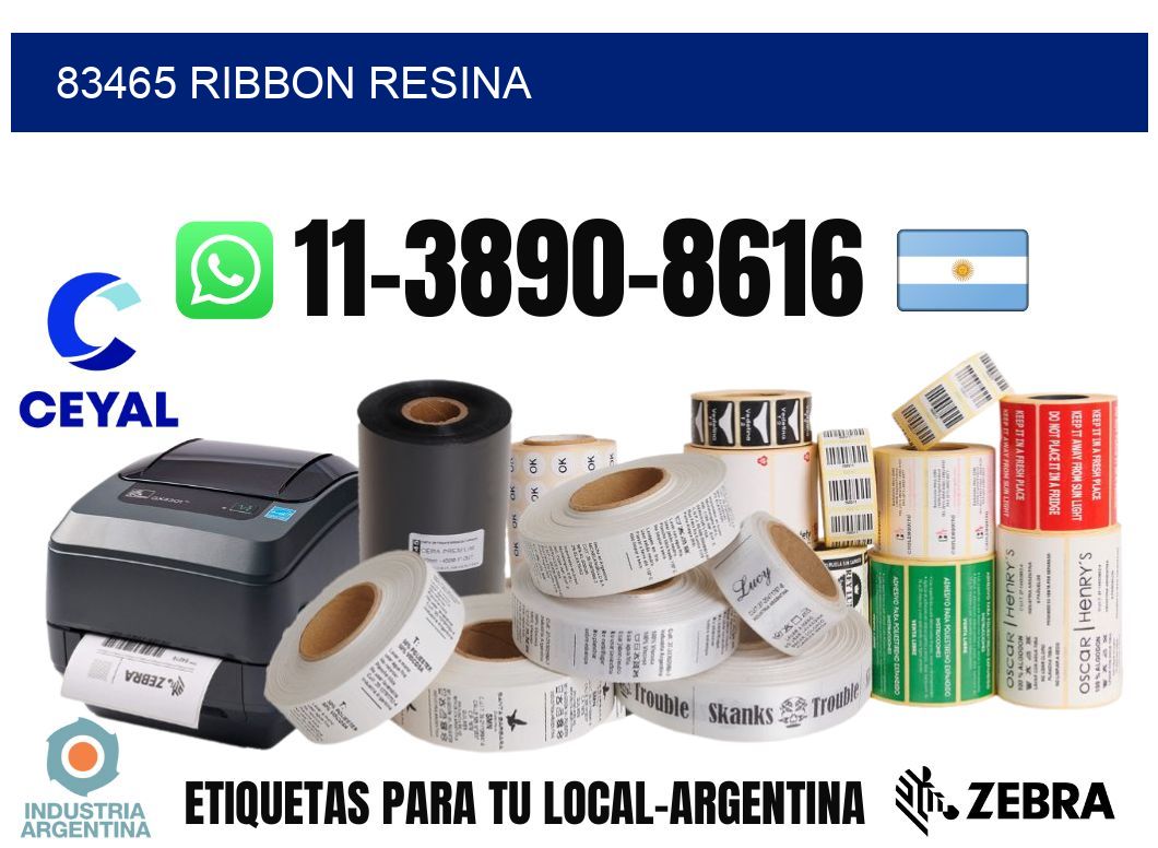 83465 ribbon resina