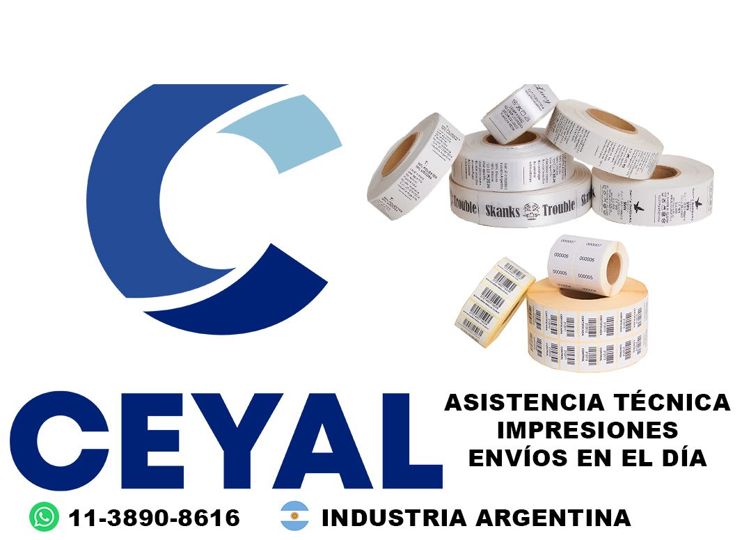 96315 ribbon y etiquetas para cadena de frío