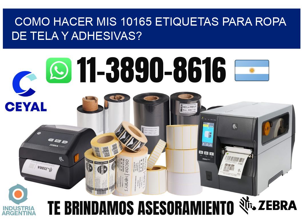 como hacer mis 10165 etiquetas para ropa de tela y adhesivas?