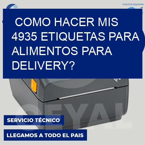 como hacer mis 4935 etiquetas para alimentos para delivery?
