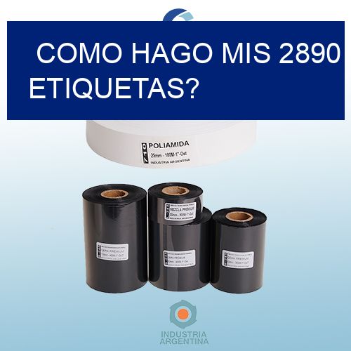 como hago mis 2890 etiquetas?