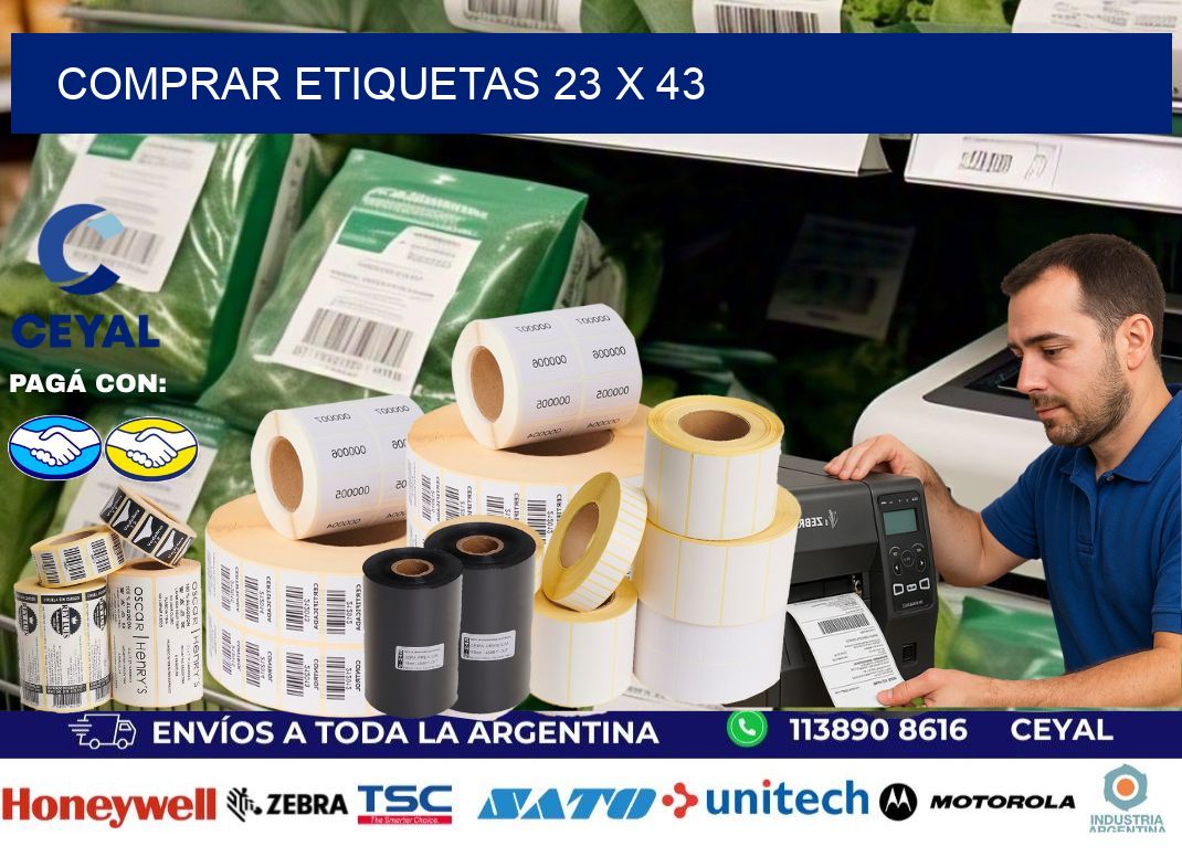 comprar etiquetas 23 x 43