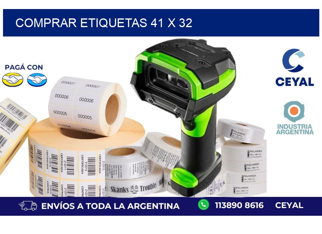 comprar etiquetas 41 x 32