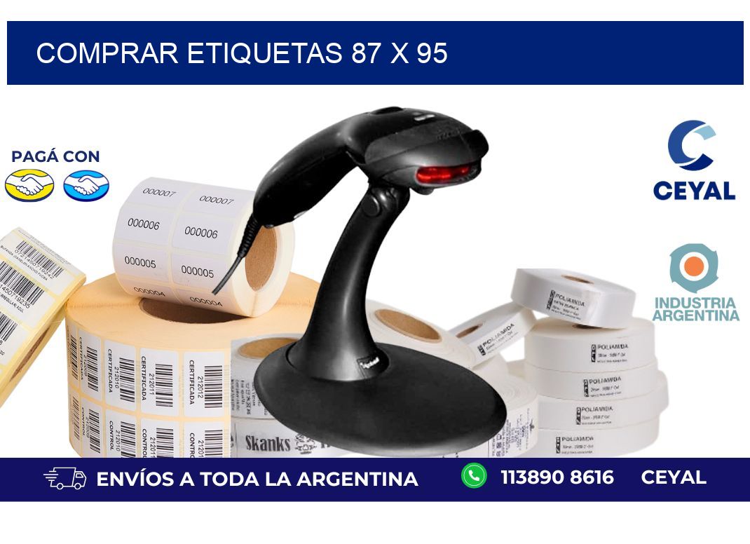 comprar etiquetas 87 x 95