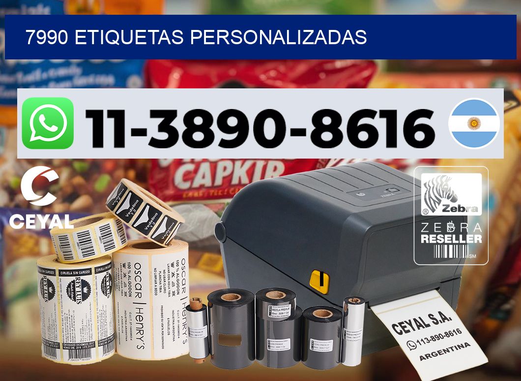 7990 etiquetas personalizadas
