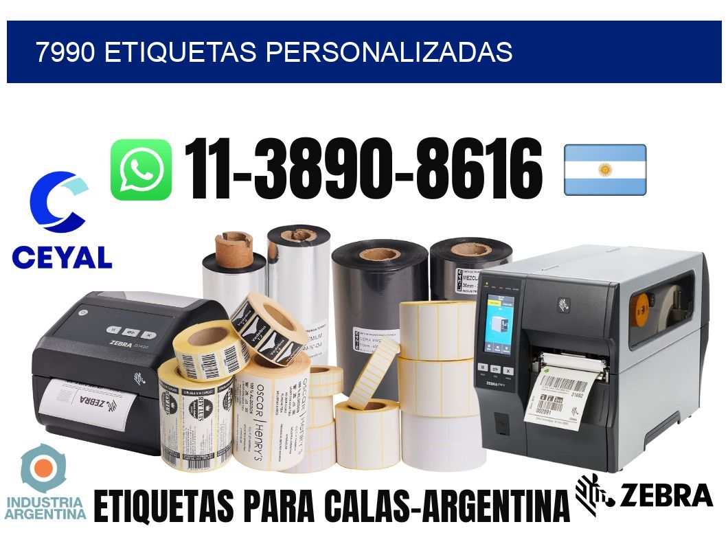 7990 etiquetas personalizadas