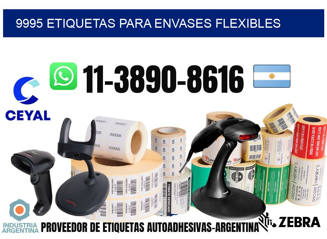 9995 Etiquetas para envases flexibles