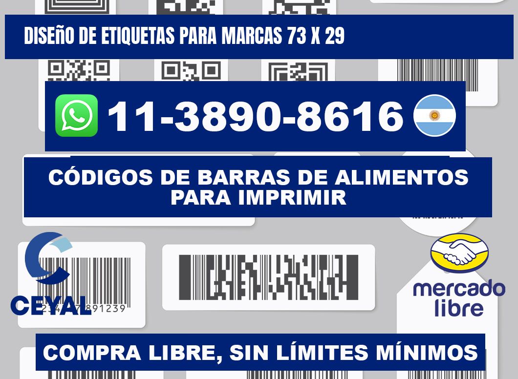 diseño de etiquetas para marcas 73 x 29