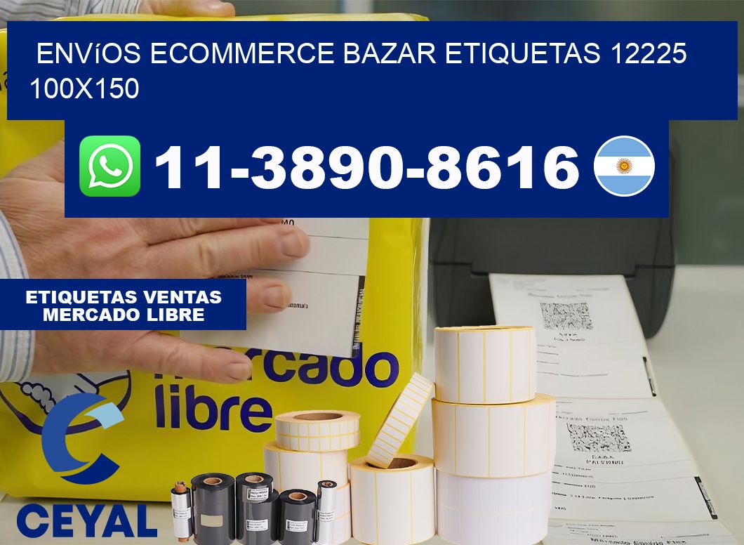 Envíos Ecommerce bazar etiquetas 12225 100×150
