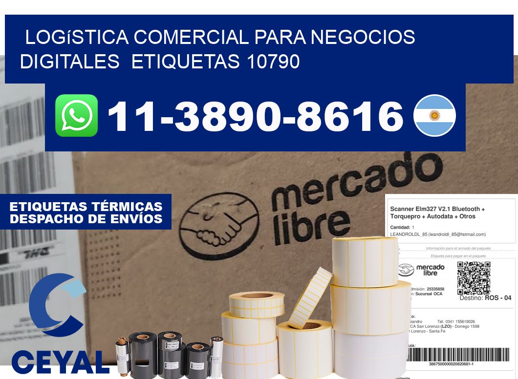 Logística comercial para negocios digitales  etiquetas 10790