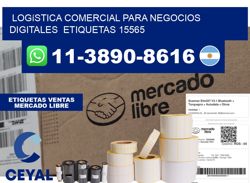 Logística comercial para negocios digitales  etiquetas 15565